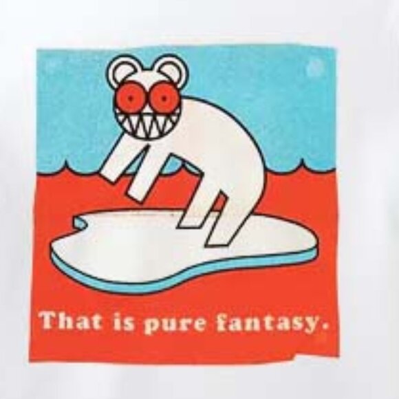 Radiohead 'That Is Pure Fantasy' Off-White Music T-Shirt, Stylish Fan Apparel172 - Picture 2 of 6